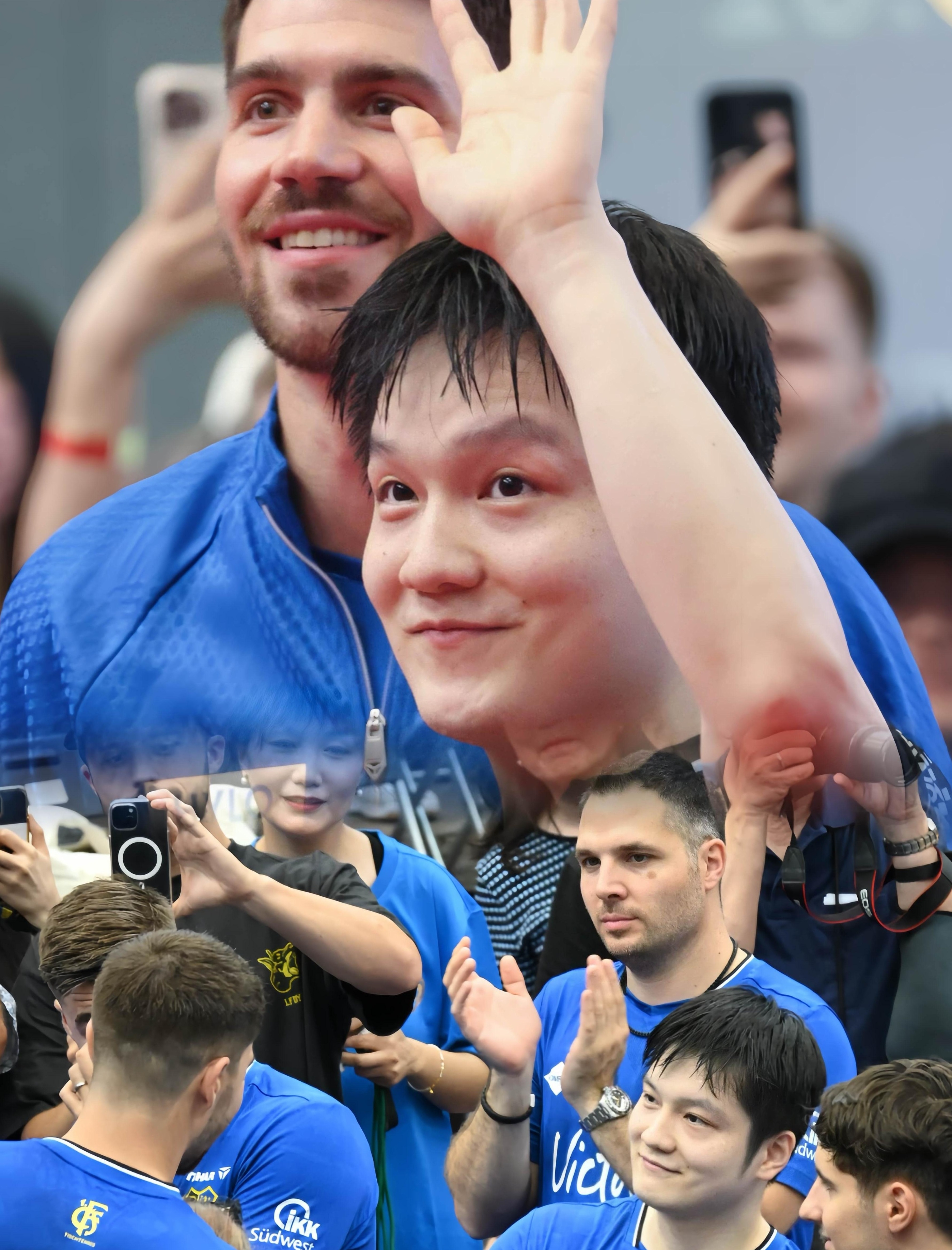 法国队险胜英格兰队，樊振东点燃赛场