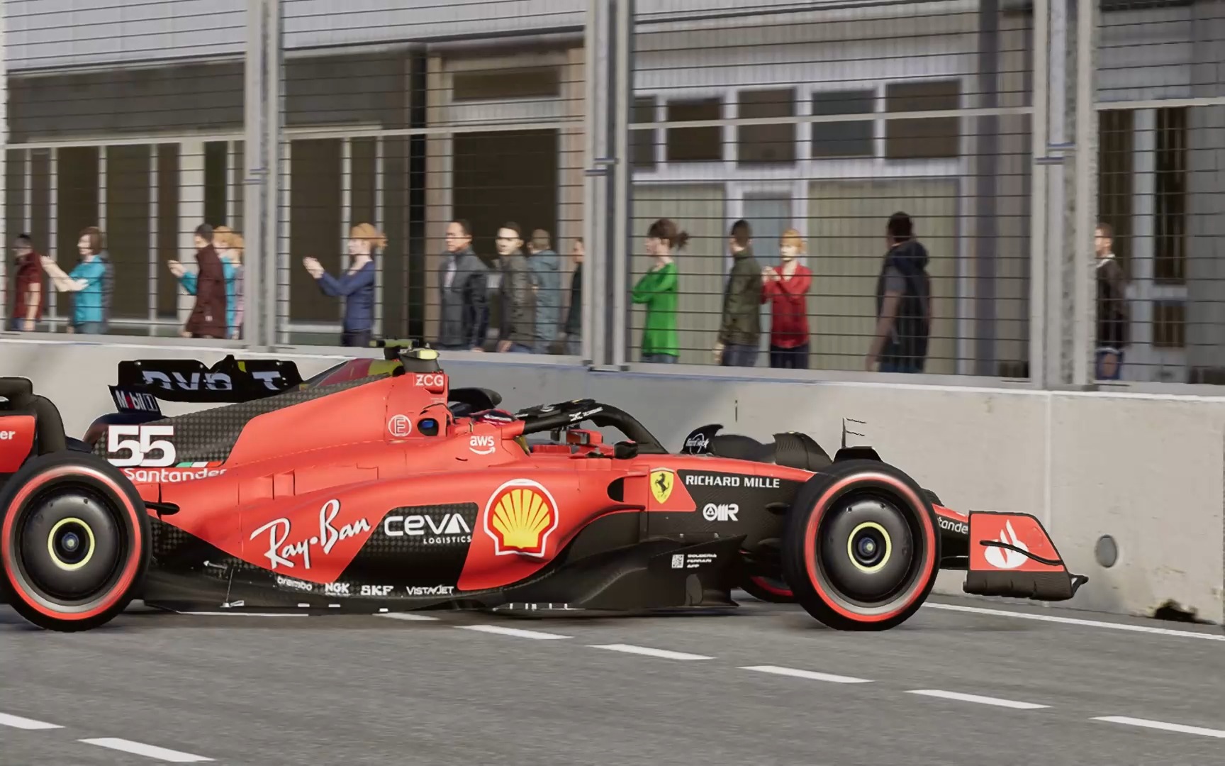 法拉利绝杀阿斯顿马丁，塞恩斯点燃赛场